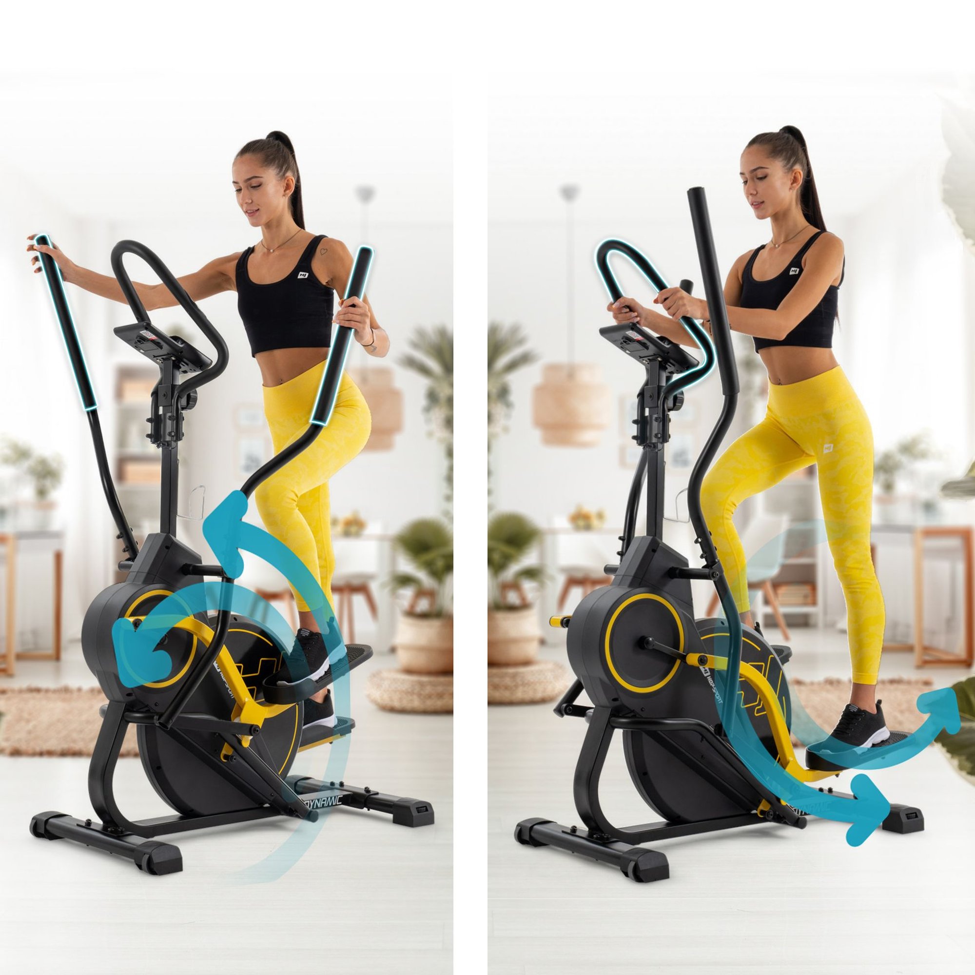 Volledige lichaamstraining op een fitnessapparaat 450B Dynamic