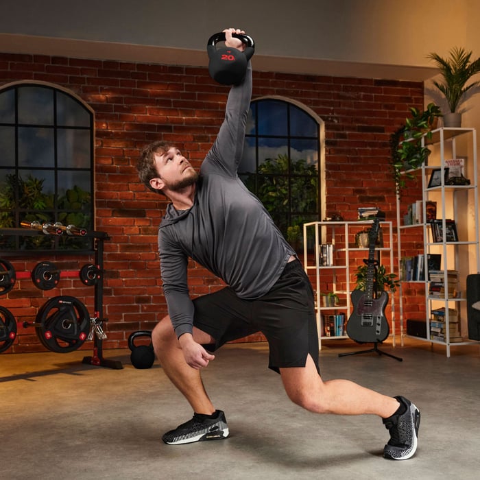 Training met kettlebell 20 kg