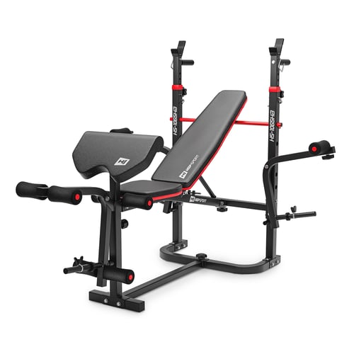 Hantelset 75kg mit Hantelbank 1