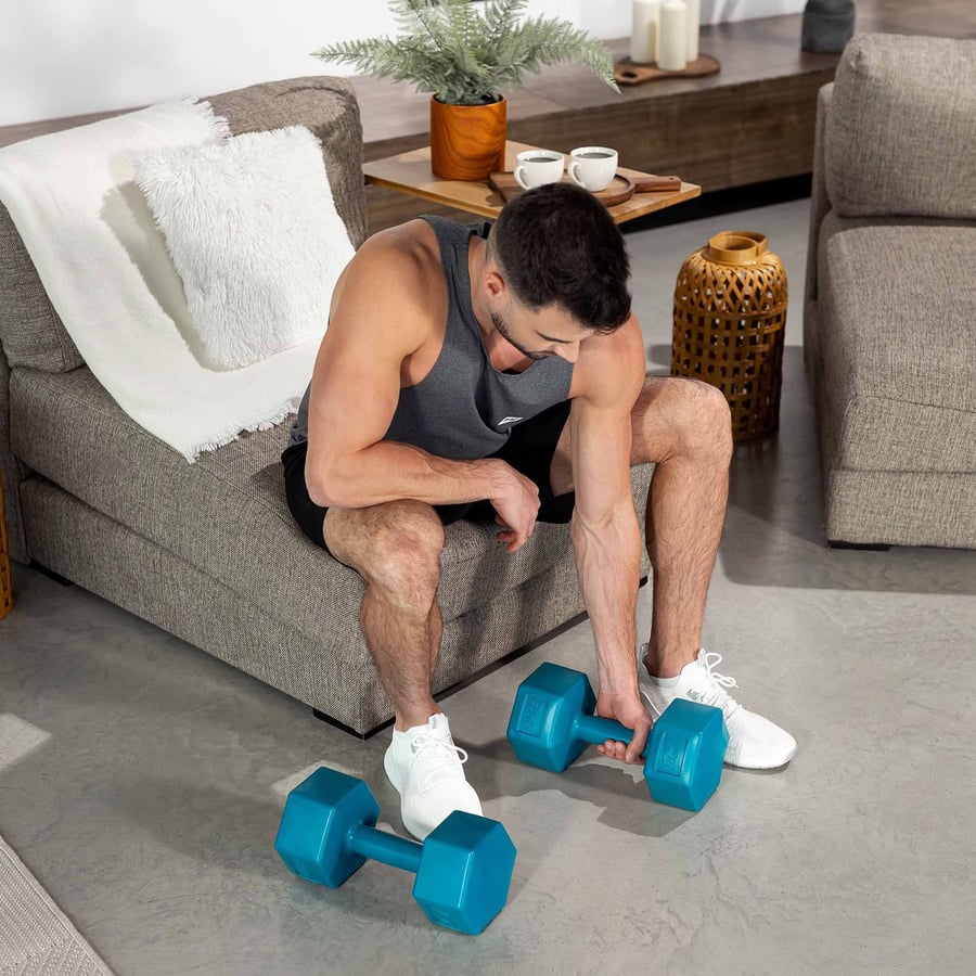 Hantelki DS 2x8kg zdjęcia