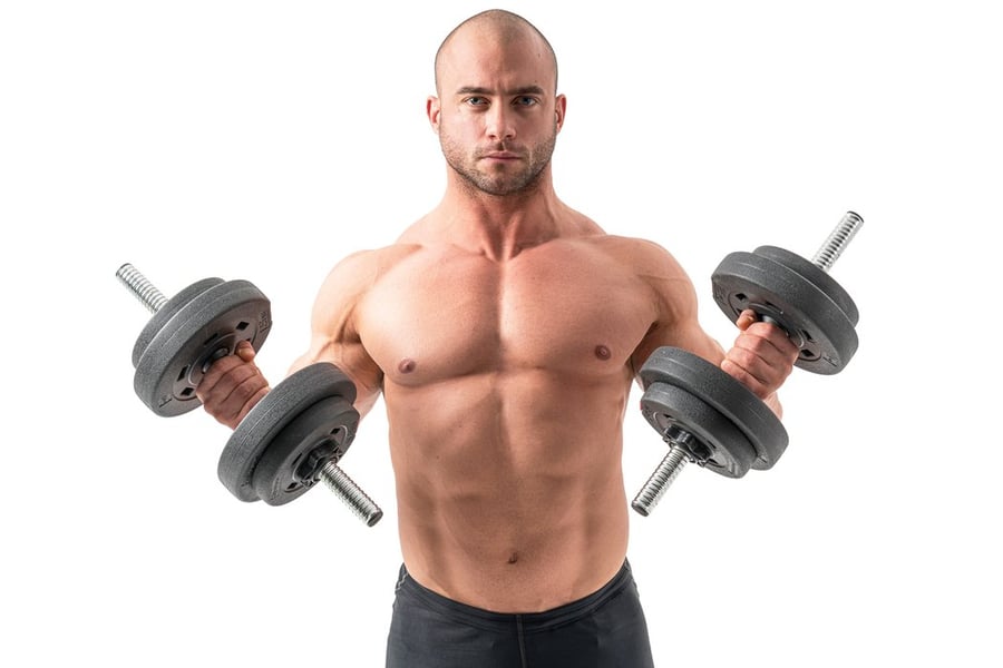 Hantelset 56 kg: SZ Stange, 2 K - 2