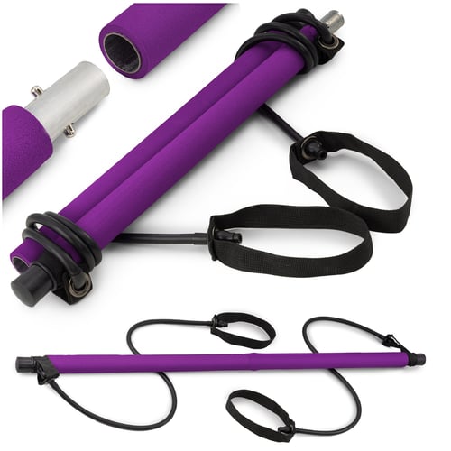 Pilates-Stick HS-T090GS lila