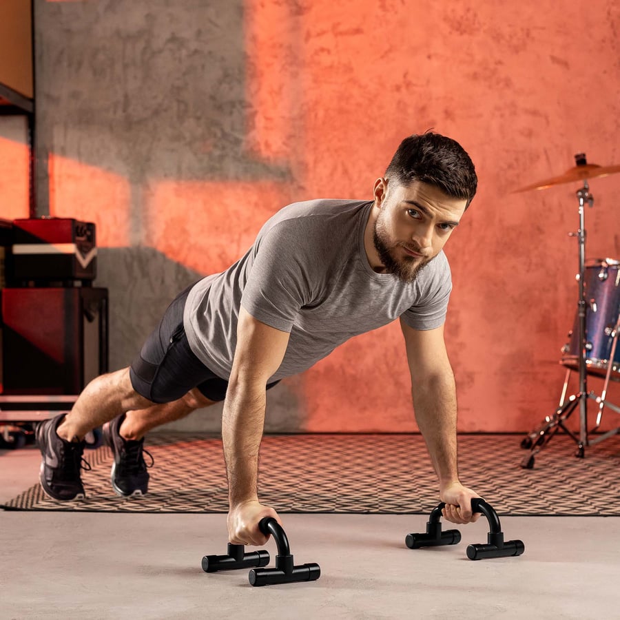 Liegestützgriffe aus Kunststoff