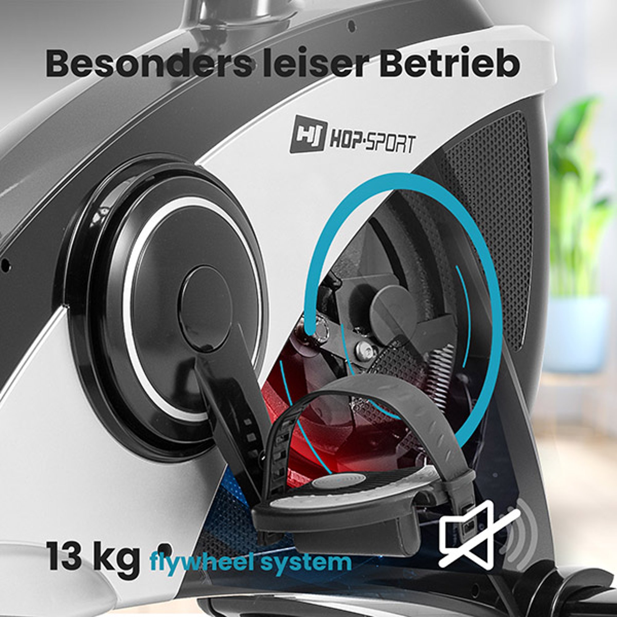 Solide en massief vliegwiel van 13 kg