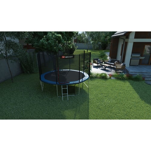 Trampolin HS-12FTA mit Außennet