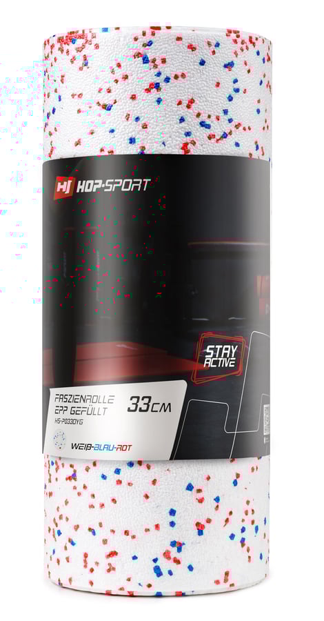 Faszienrolle HS-P033DYG weiß