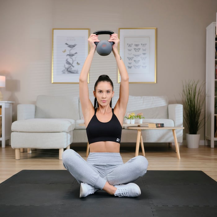 Kracht- en coördinatietraining met kettlebell