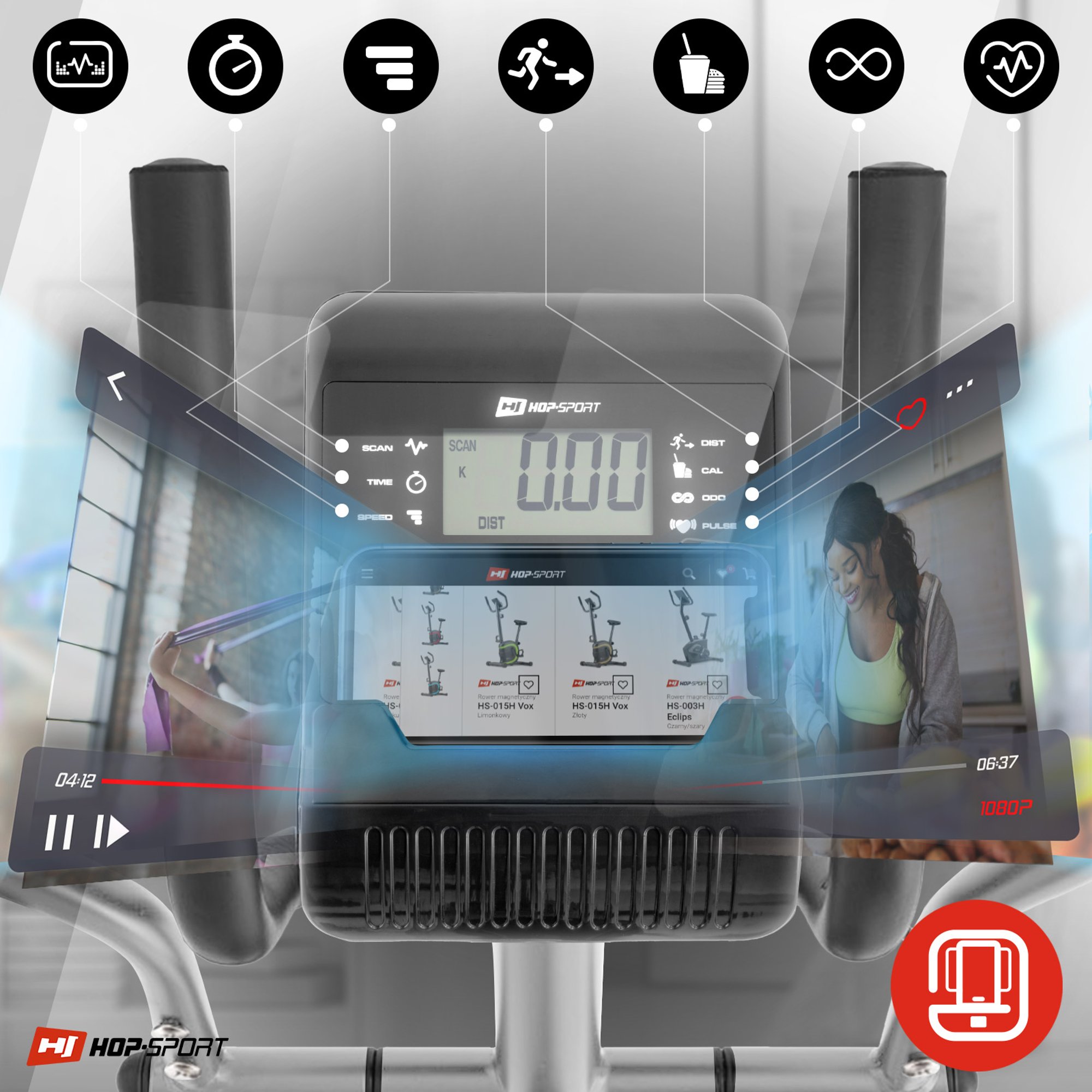 multifunctionele trainingscomputer