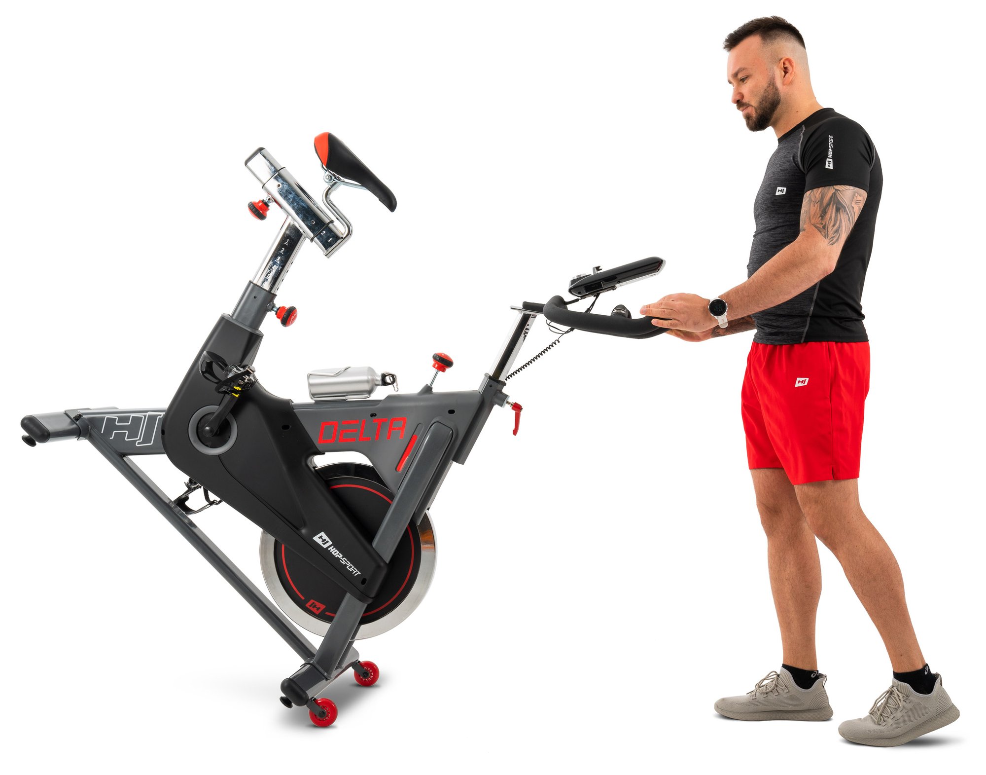 Transporteerbare indoor bike