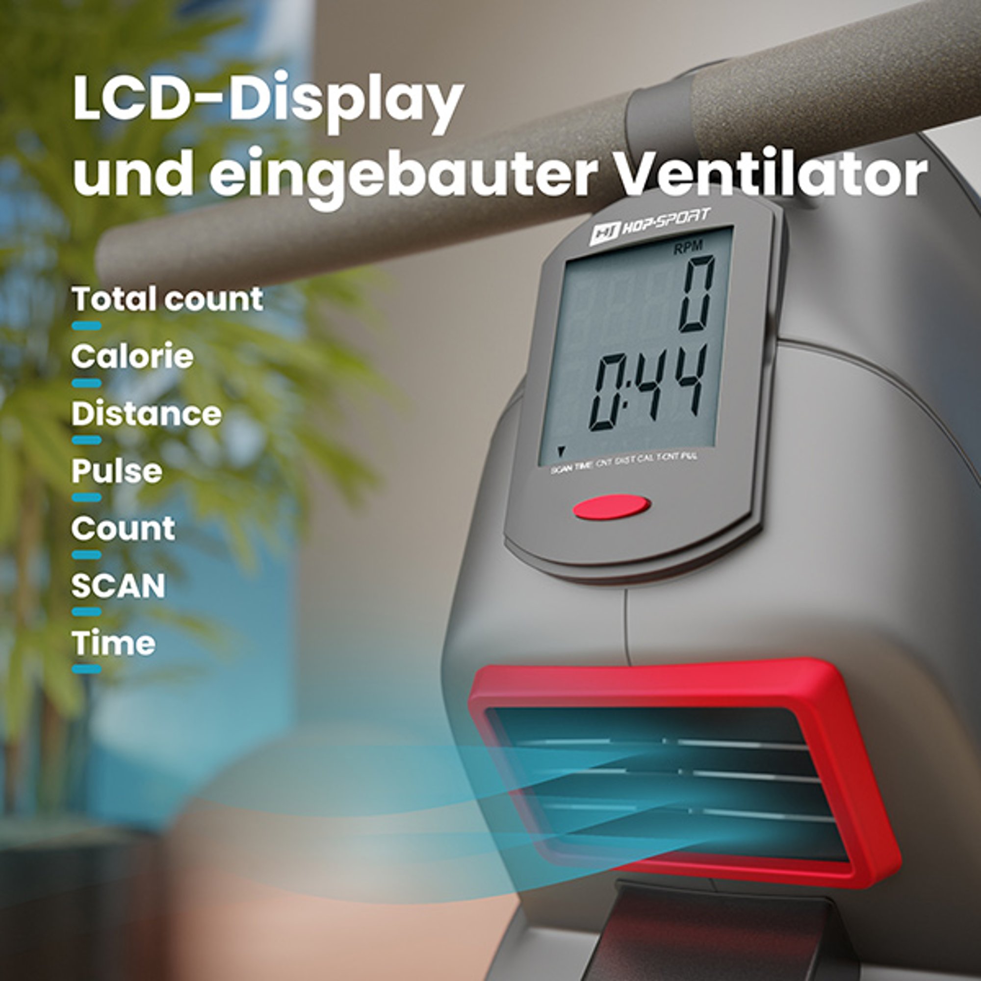 Trainingscomputer en ventilatiesleuven bij 065AR Talon
