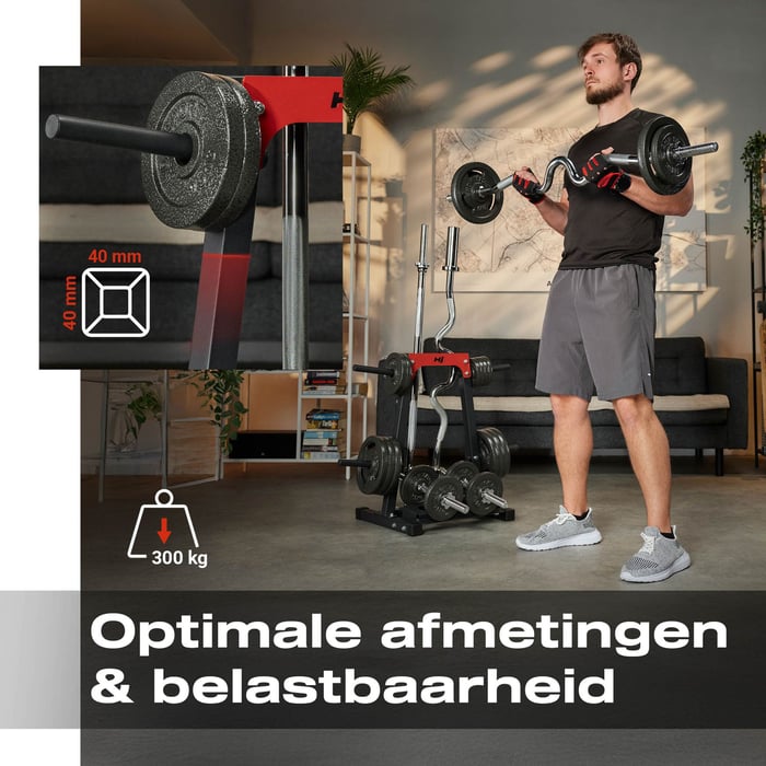 Belastbaarheid tot 300 kg