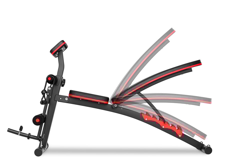 Hantelset 66kg + Hantelbank HS-