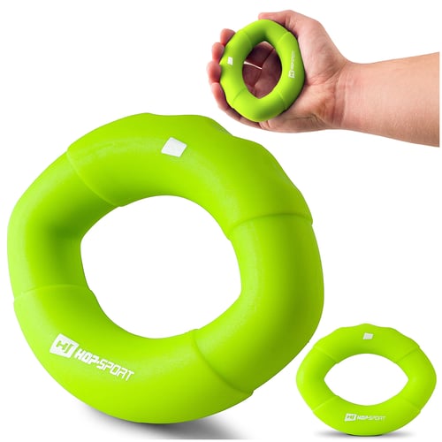 Ovaler Handtrainer aus Silikon