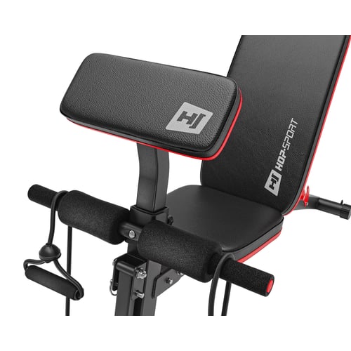 Hantelset 66kg + Hantelbank HS-