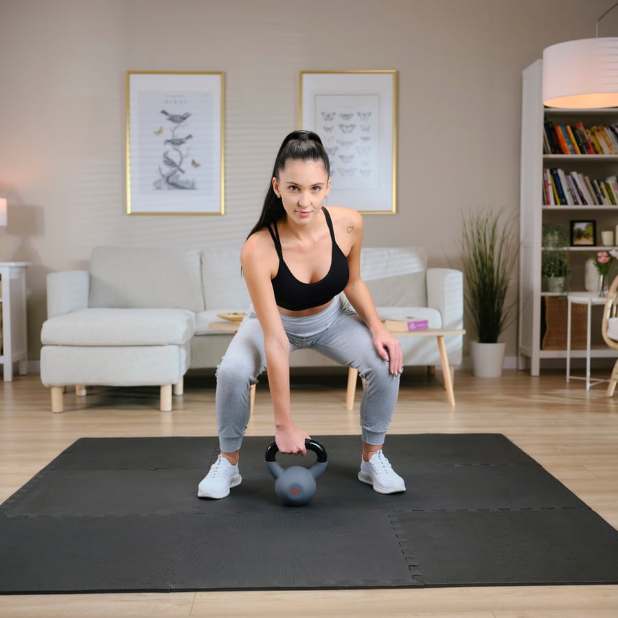 Hop-Sport Kettlebell aus Gussei