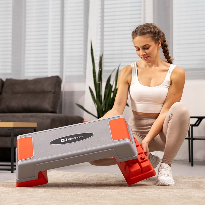 stepbank met verstelbare hoogte