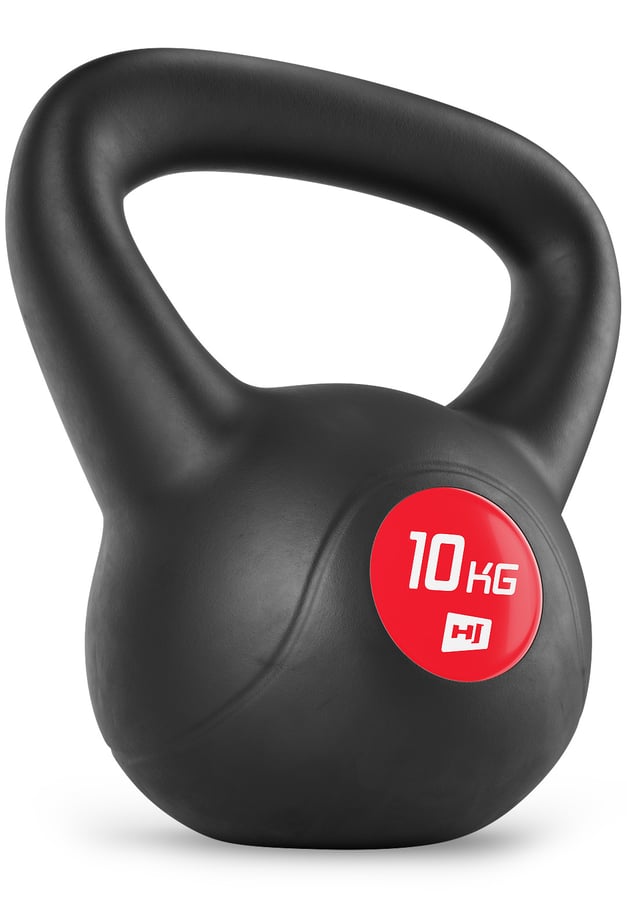 Kettlebell aus Kunststoff 10kg