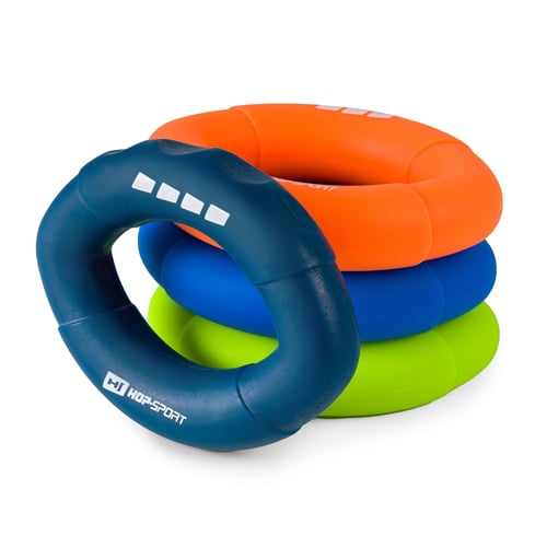 Ovaler Handtrainer aus Silikon