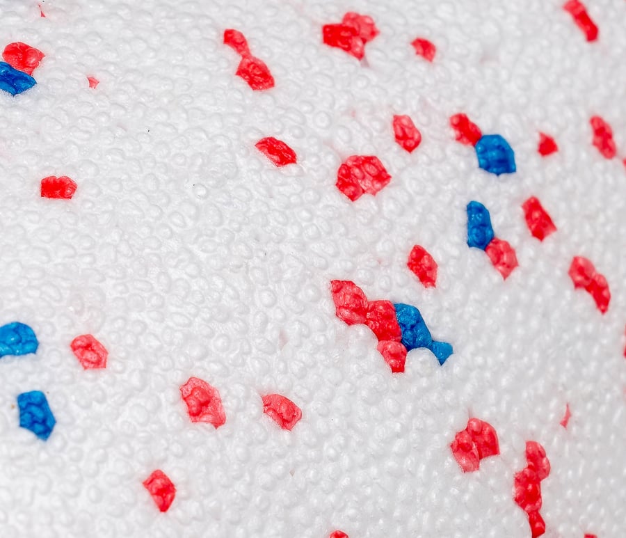 Faszienrolle HS-P033DYG weiß