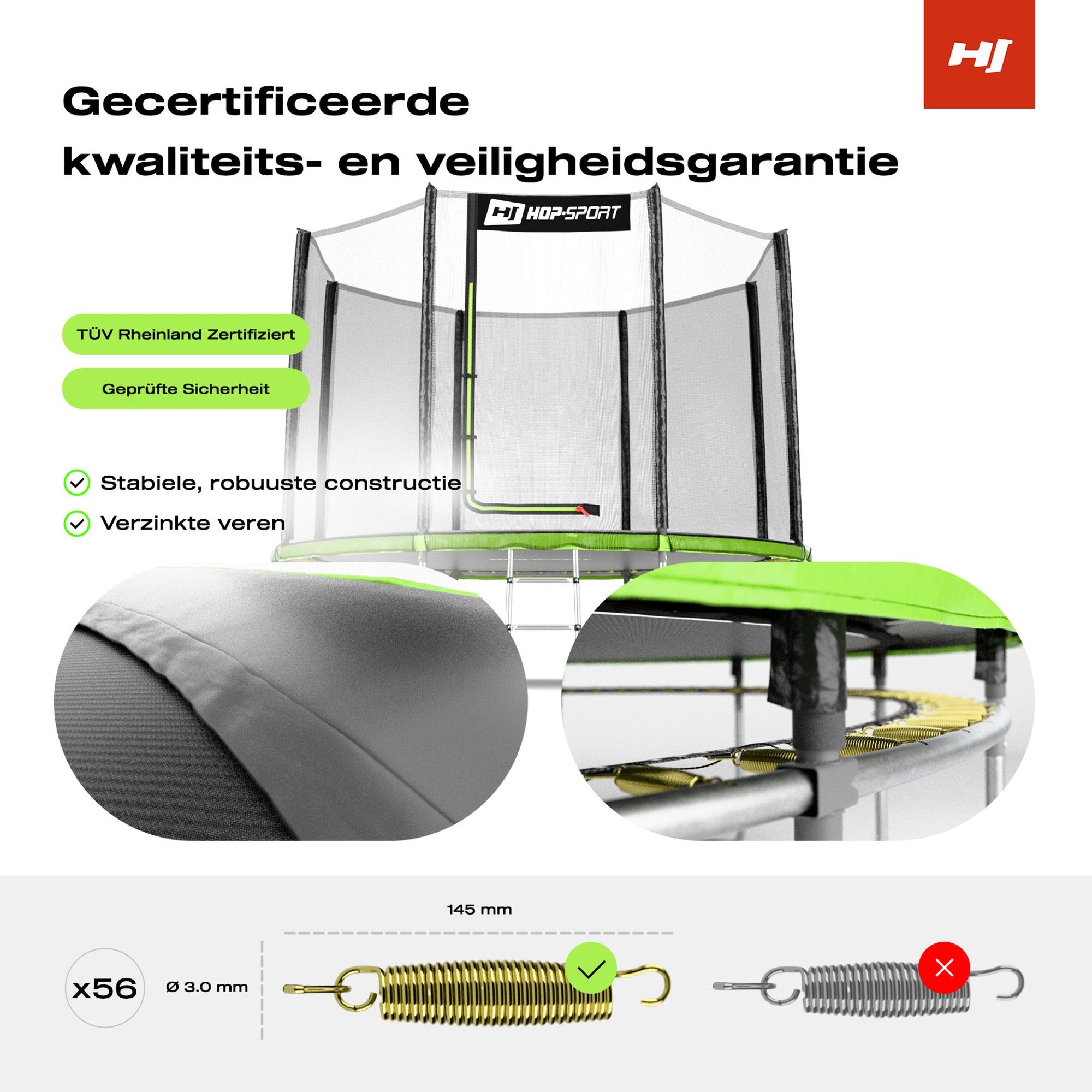 Hoogste kwaliteit en veiligheid – TÜV/GS-Intertek-certificaat