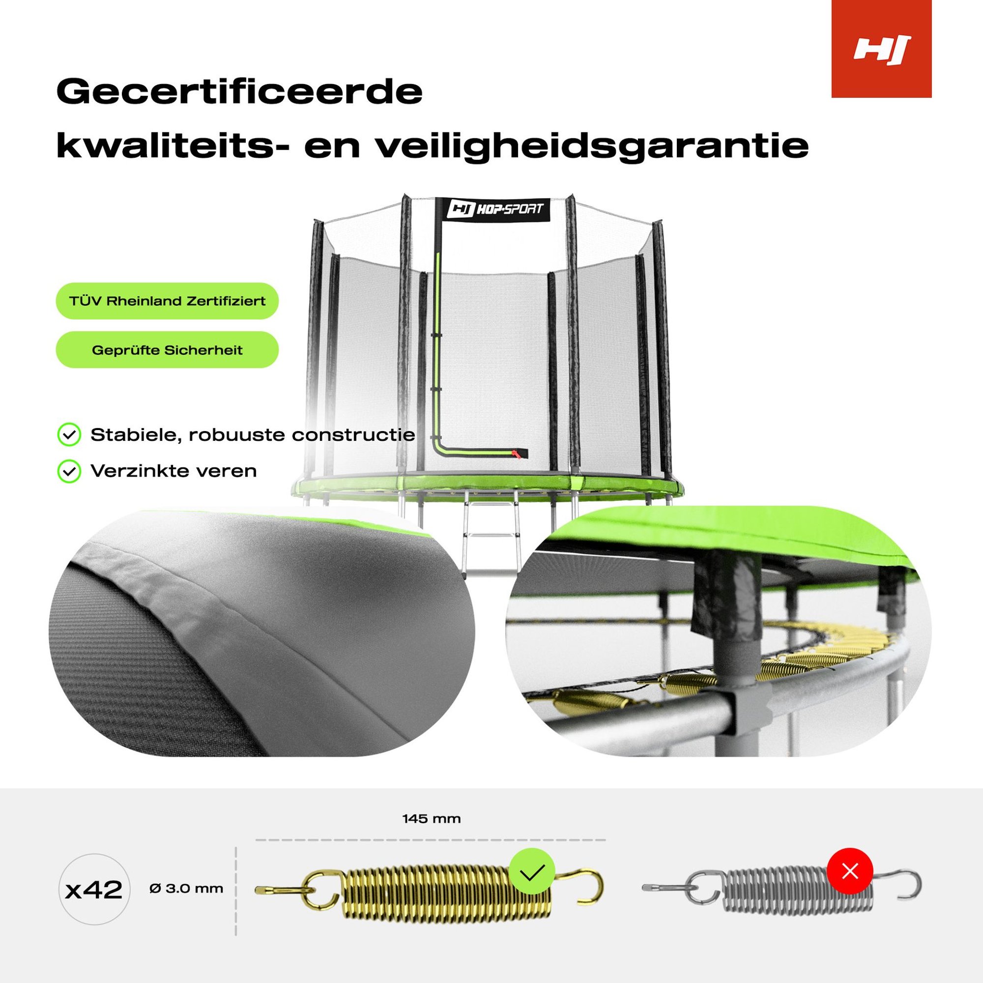 Hoogste kwaliteit en veiligheid met TÜV-certificaat
