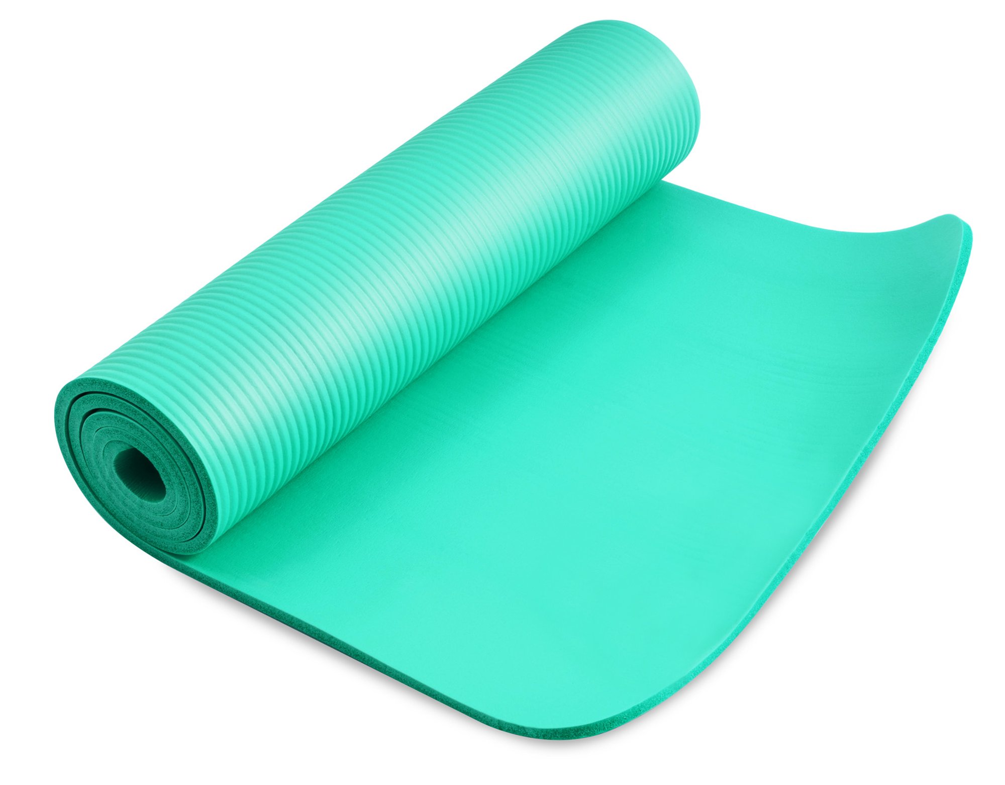 Waterdicht materiaal mat 1 cm turquoise