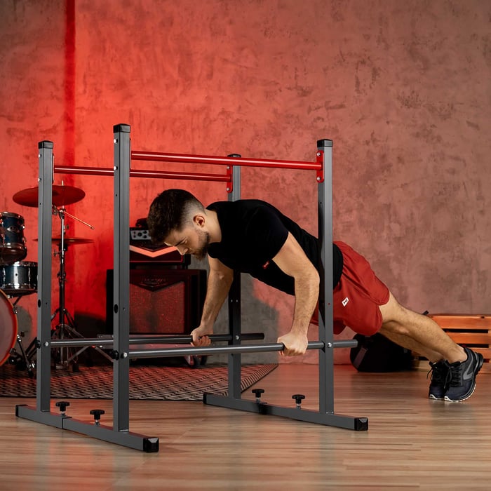 In hoogte verstelbare push-up grepen