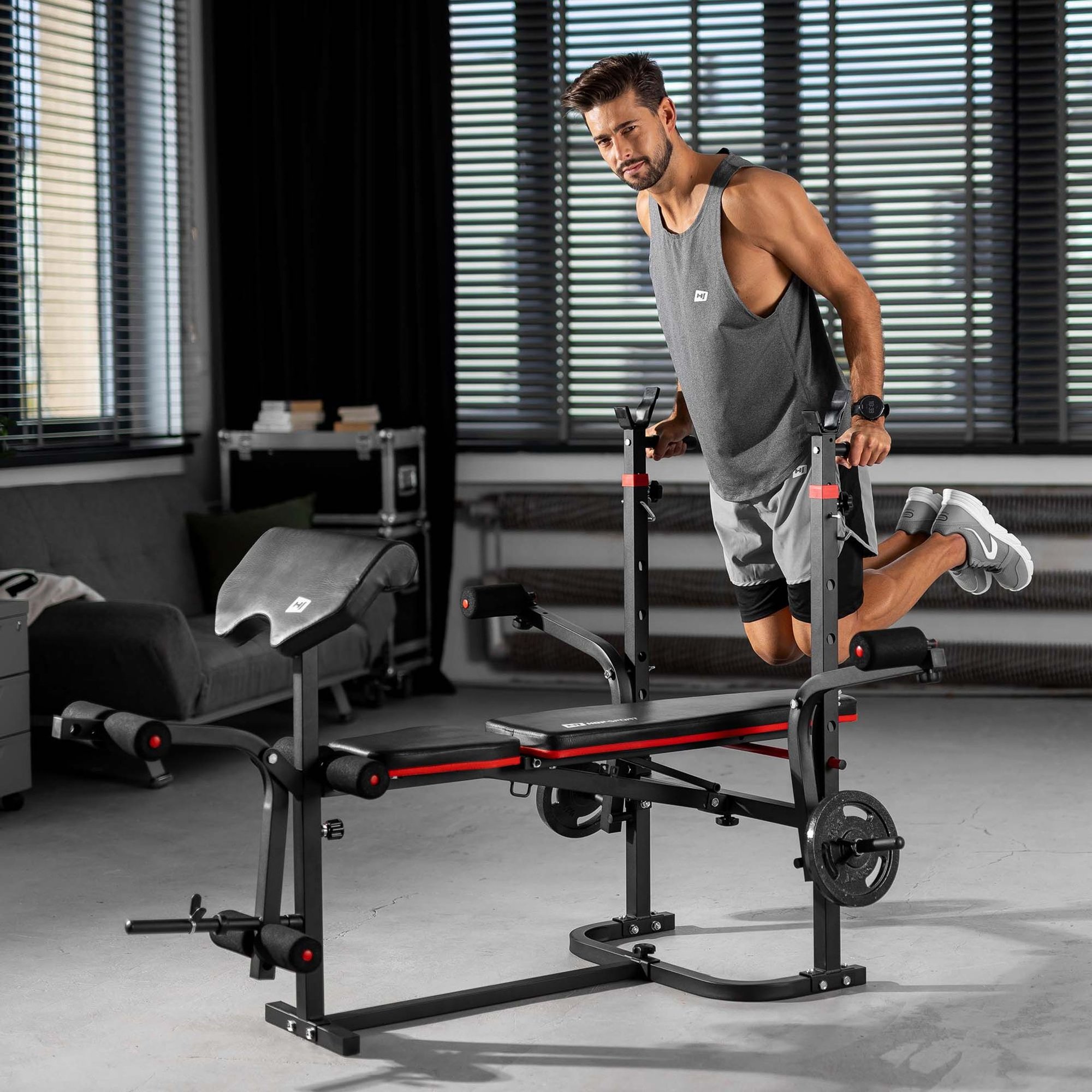 Halterbank van Hop-Sport