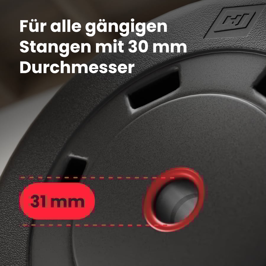 Kunststoff Hantelset 105 kg SZ-