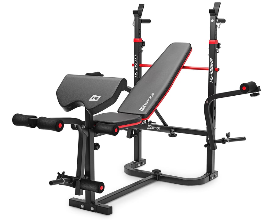 Guss Hantelset 106kg+Hantelbank - 3