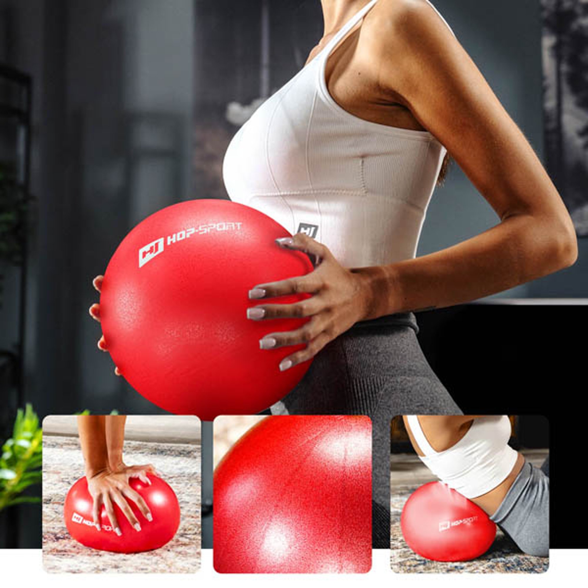 Materiaaleigenschappen Pilatesbal rood