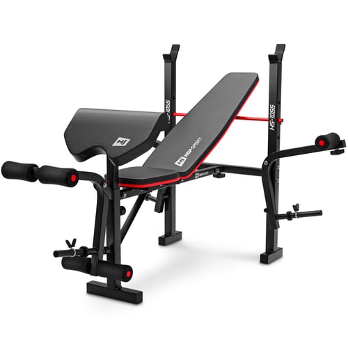 Hantelset 105kg mit Hantelbank