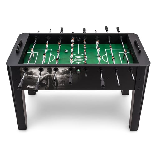 Tischkicker ULTRA- schwarz/weiß