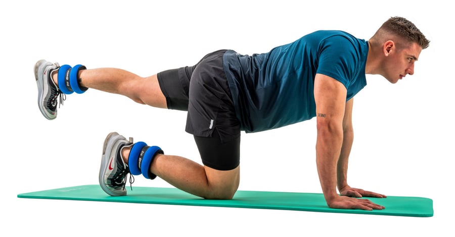 Gewichtsmanschetten 2x2kg blau