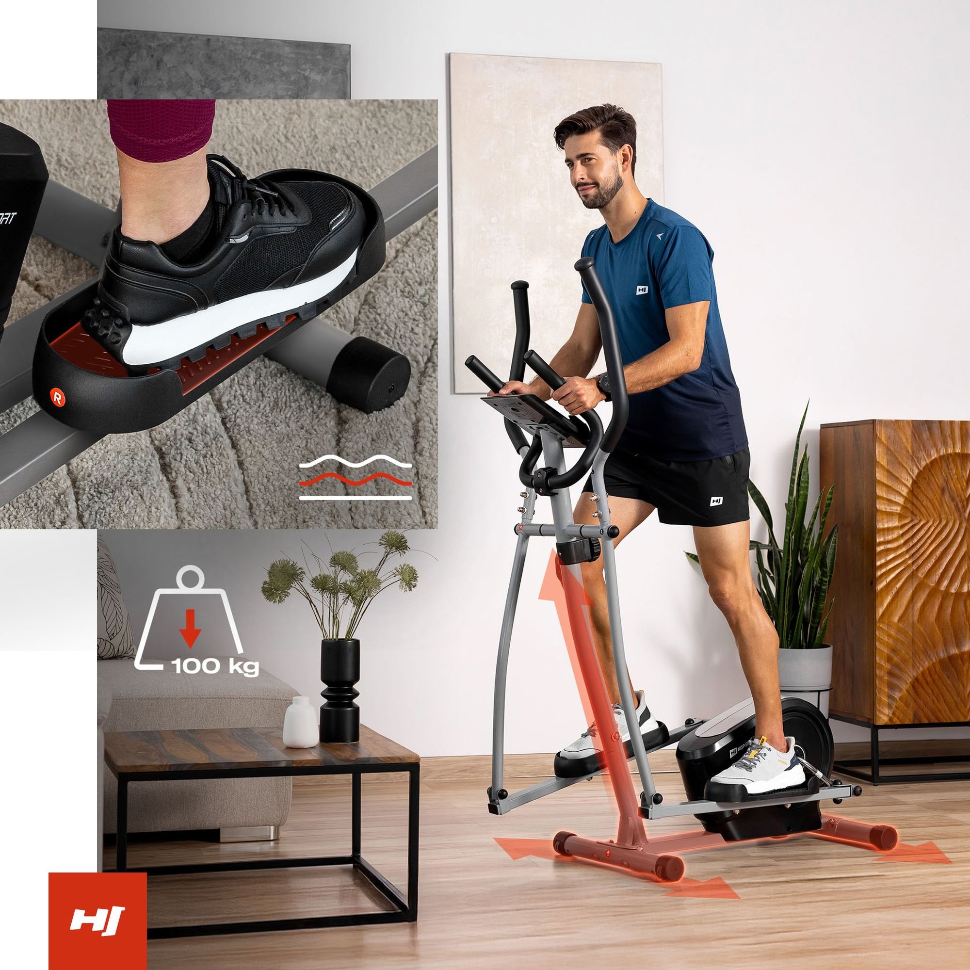 Antislip voetpedalen