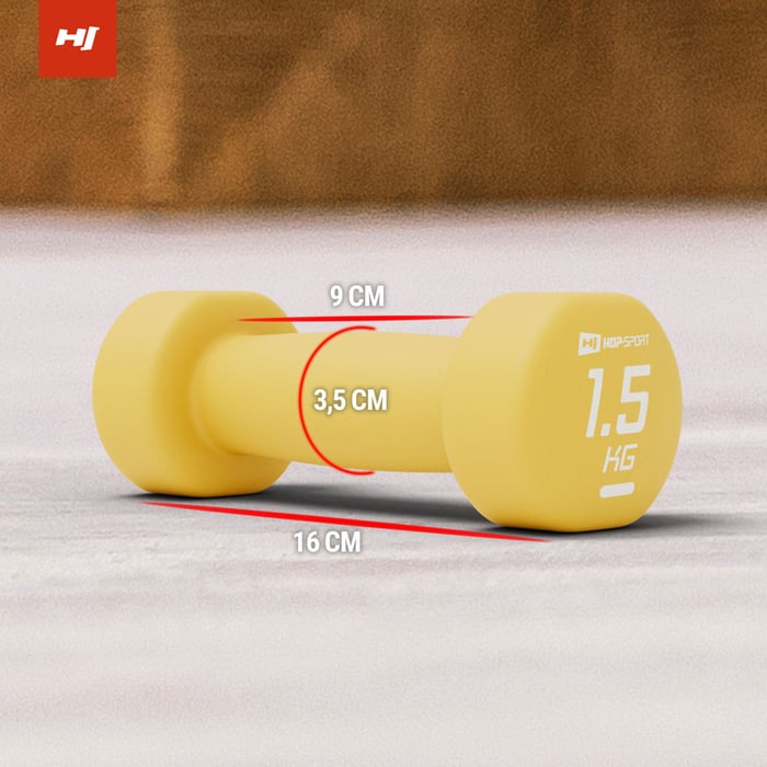 Doordachte afmetingen voor meer comfort tijdens de workout