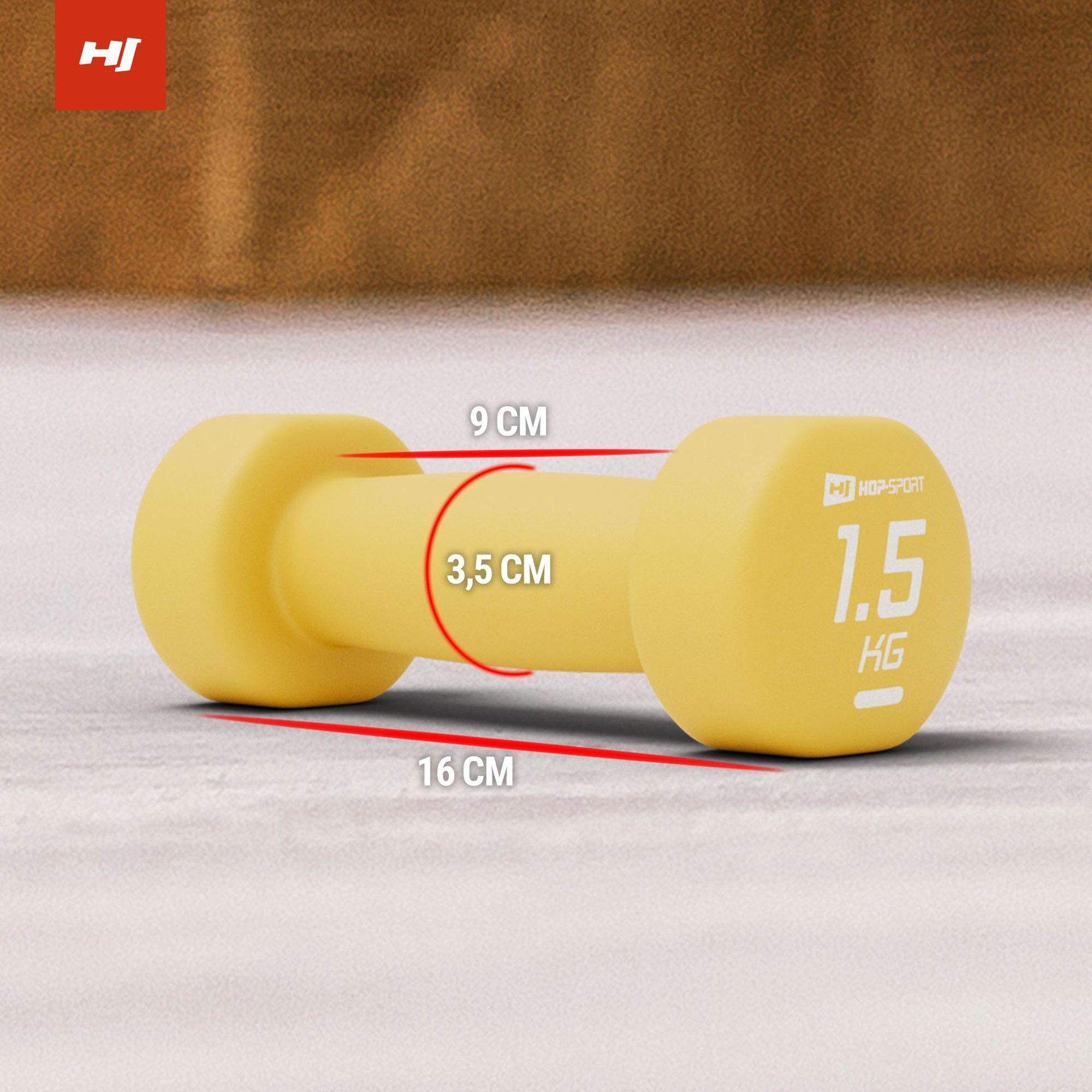 Doordachte afmetingen voor meer comfort tijdens de workout