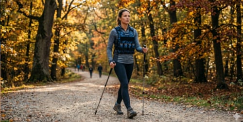 Gewichtsvest wandelen. Hoe effectief is wandelen met een gewichtsvest?