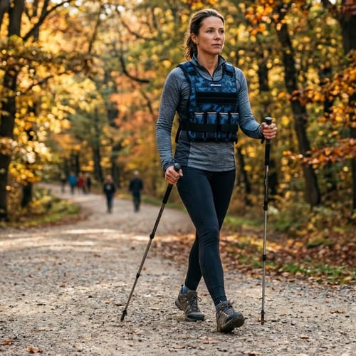Gewichtsvest wandelen