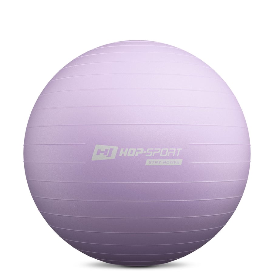 Piłka fitness 65cm - violet haz