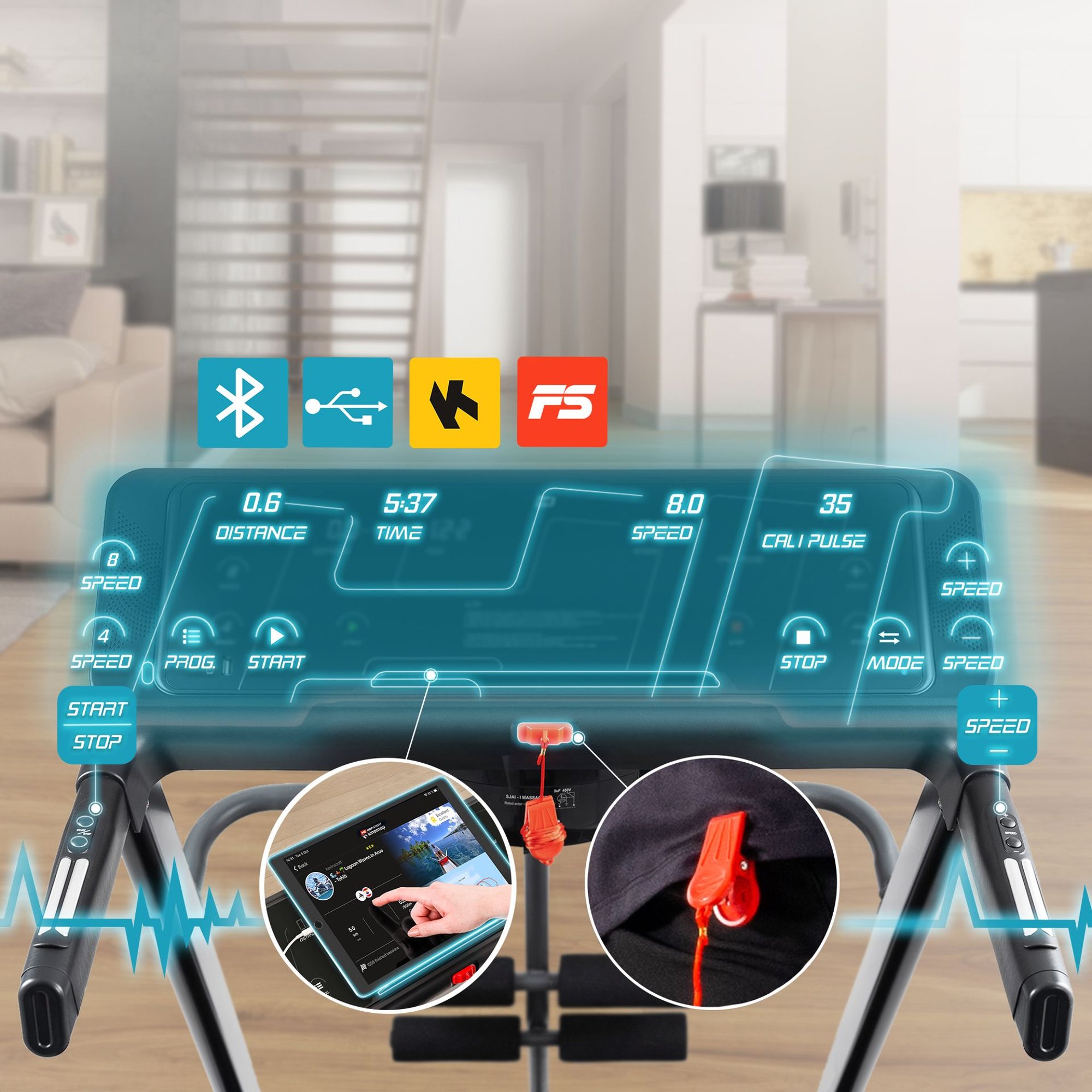 Veelzijdige trainingscomputer