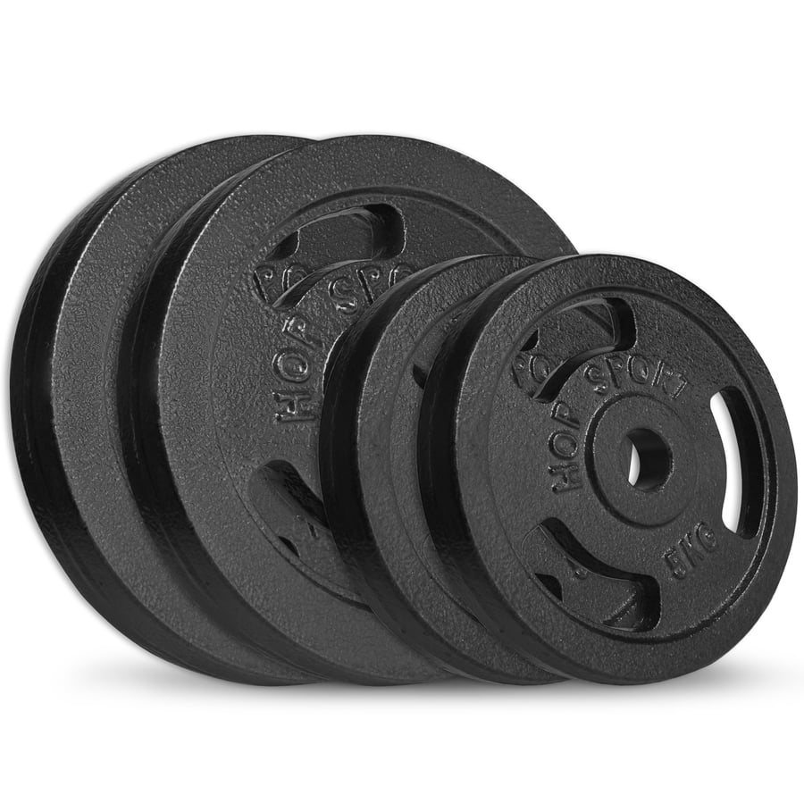 Guss Hantelset 106kg+Hantelbank - 4