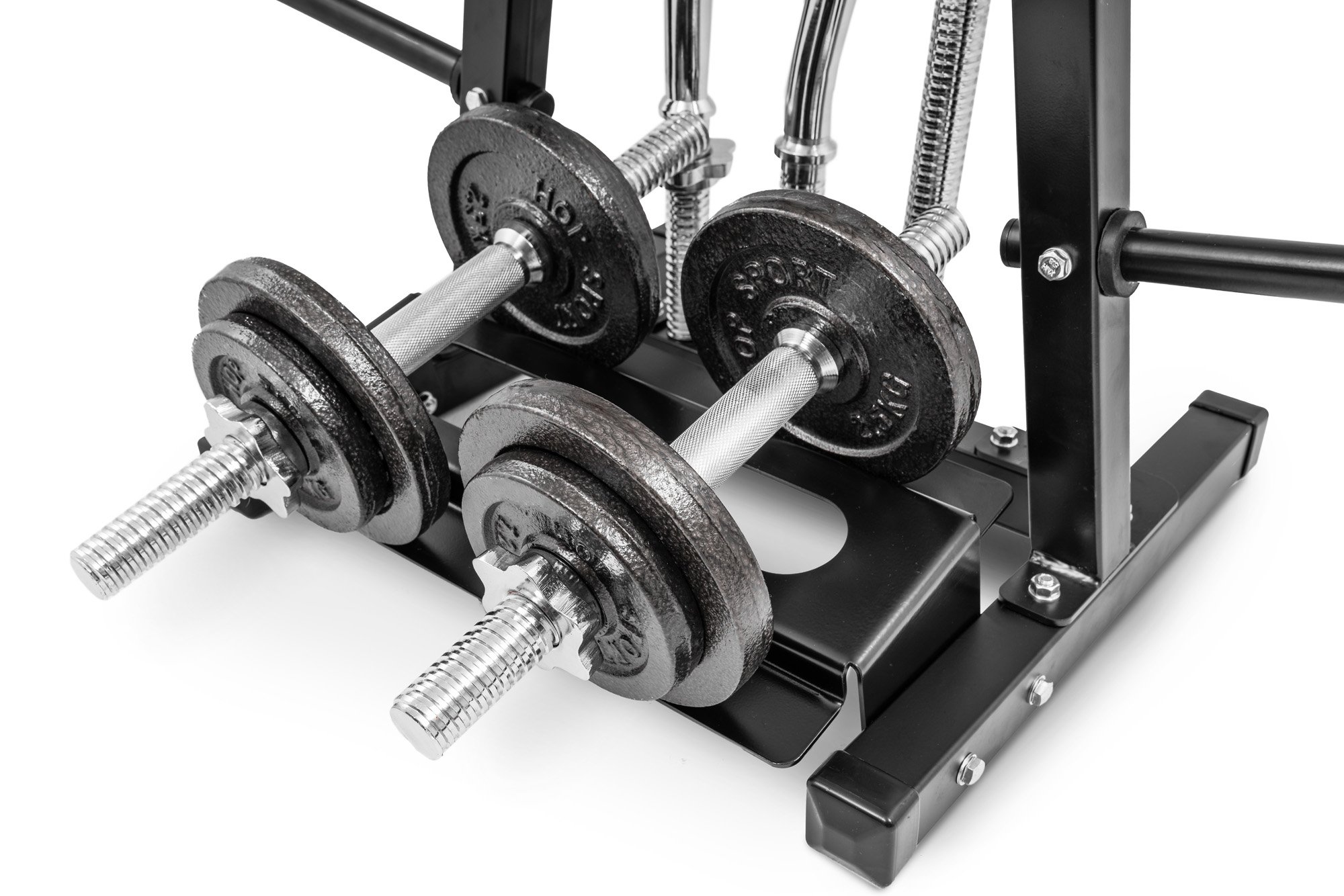 Opbergruimte voor dumbbells bij HS-1008A