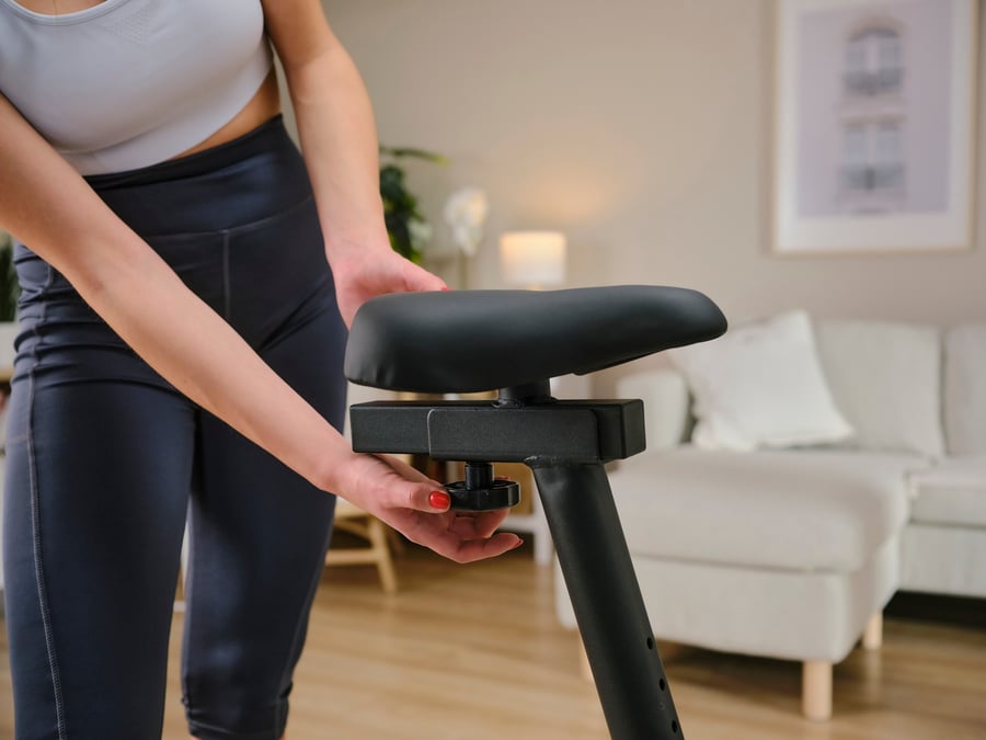 Heimtrainer HS-2080 Spark schwa