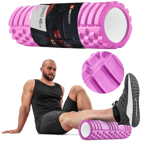 Faszienrolle mit Massagewellen
