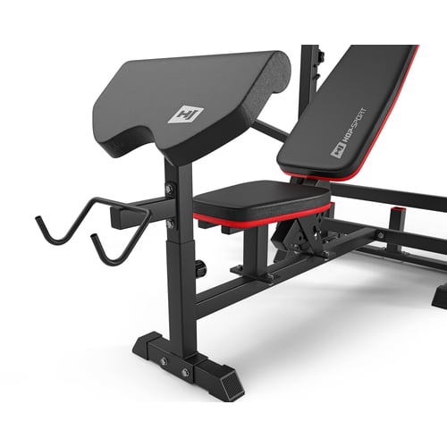 Hantelset 105kg + Hantelbank HS
