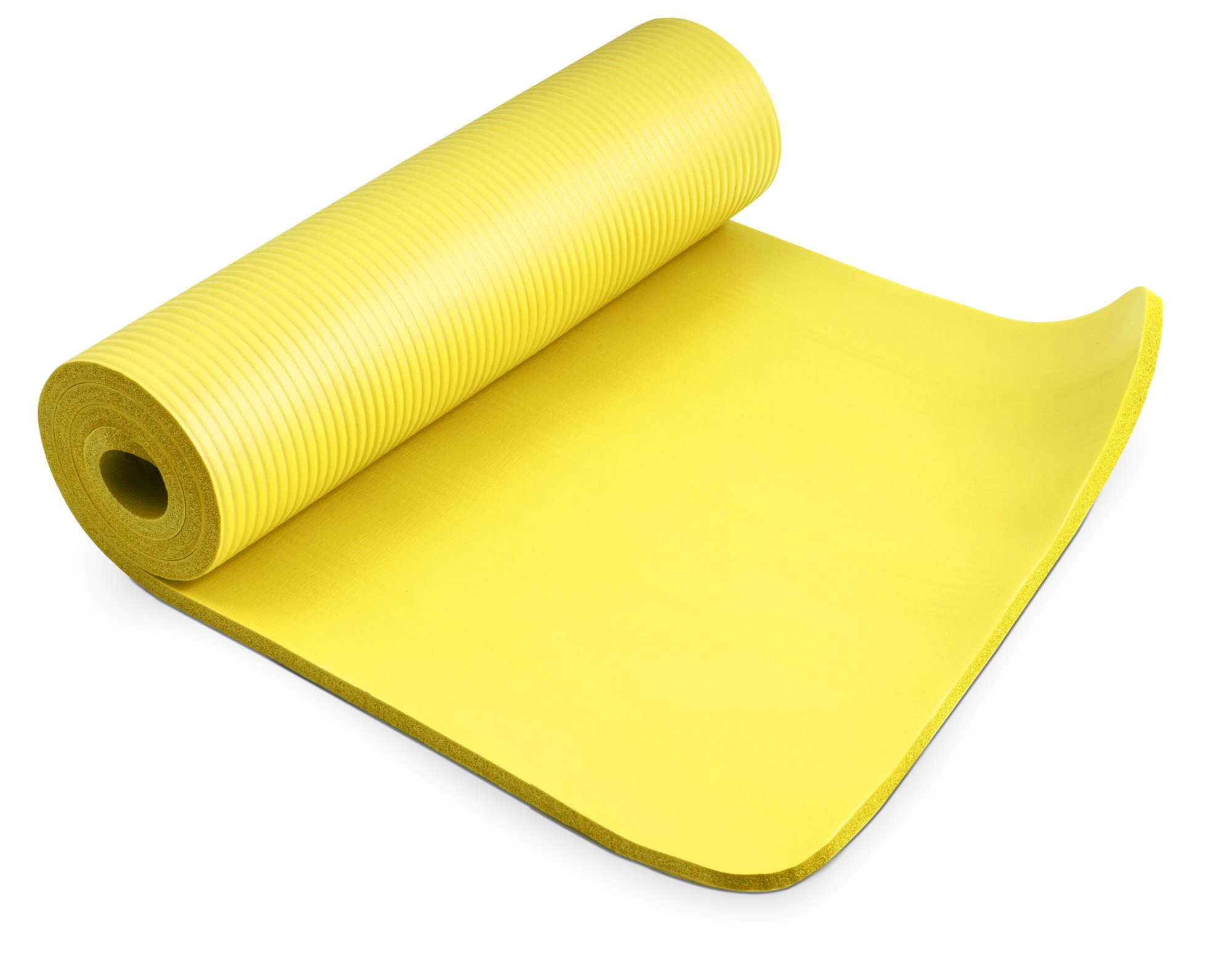 Waterdicht materiaal mat 1,5 cm geel