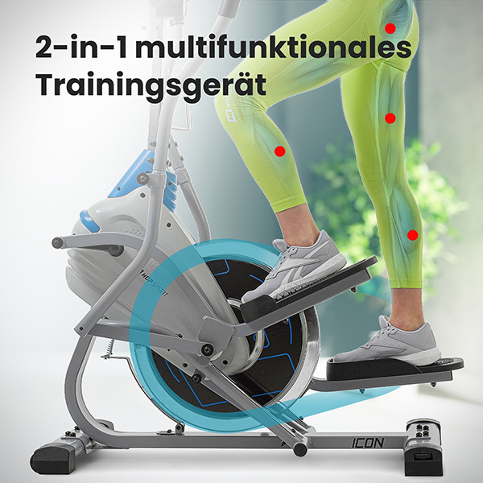 Volledige lichaamstraining op een fitnessapparaat 400B Icon