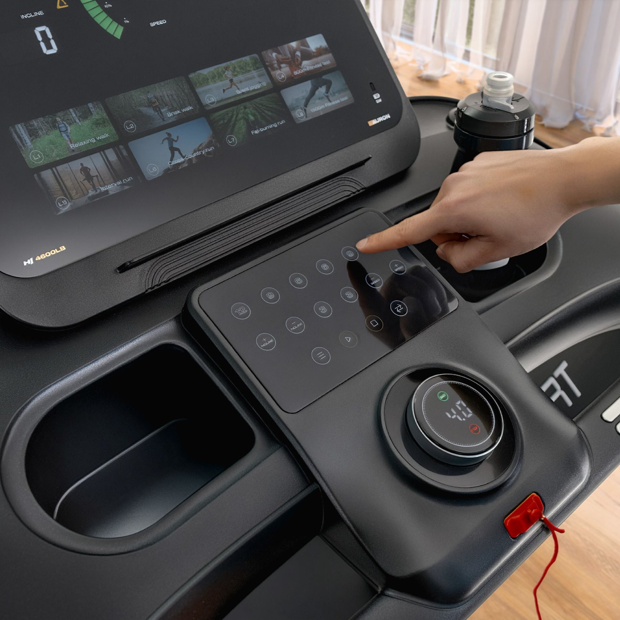 Geavanceerde trainingscomputer en intuïtieve bediening