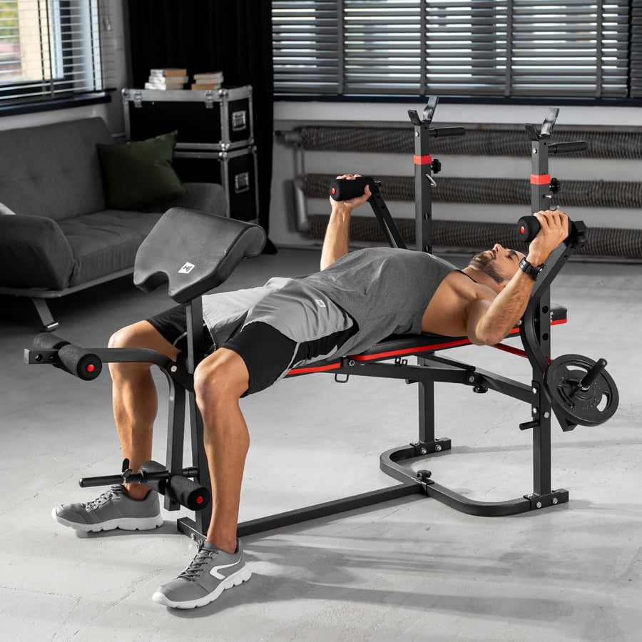 Hantelbank HS-1065HB mit Curlpu